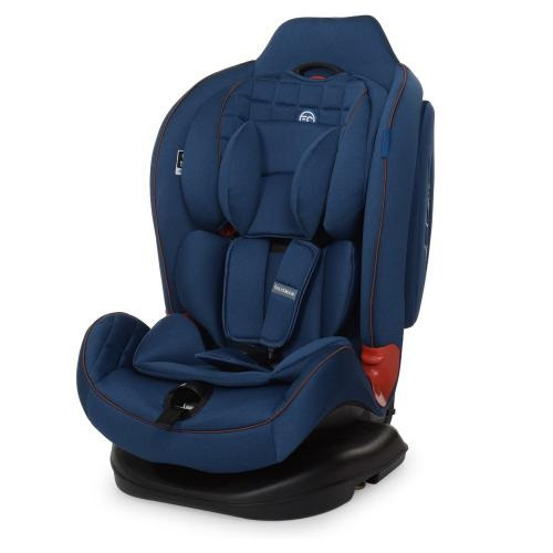 KMME1065Blue Автокресло Talisman Blue от 1 до 12 лет, лен, синий