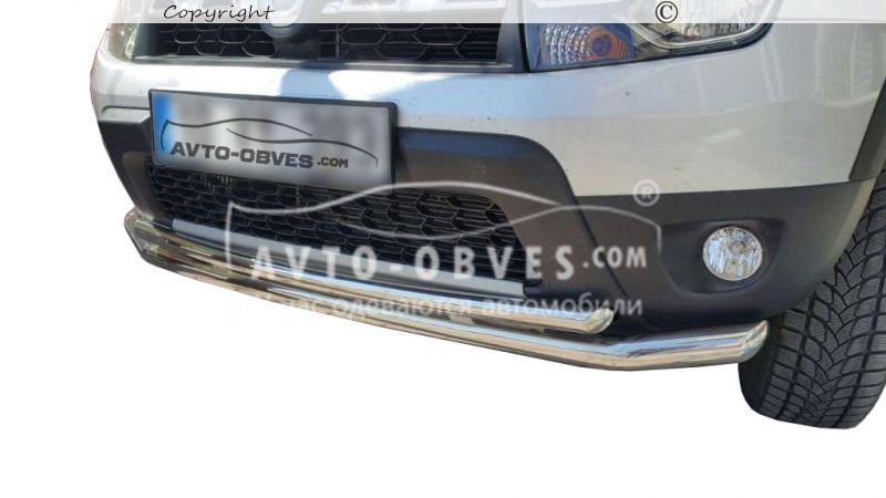 Подвійна дуга Renault Duster 2010-2017 - тип: Ø:60х42 мм, фото 1