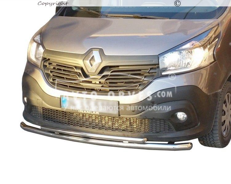 Подвійна дуга Renault Trafic 2015-... - тип: Ø:60х42 мм, фото 1