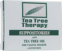 Суппозитории с маслом чайного дерева (6 шт.) Tea Tree Therapy (США) Киев