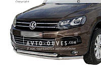 Двойная дуга Volkswagen Touareg 2010-2017 - тип: Ø:60х42 мм