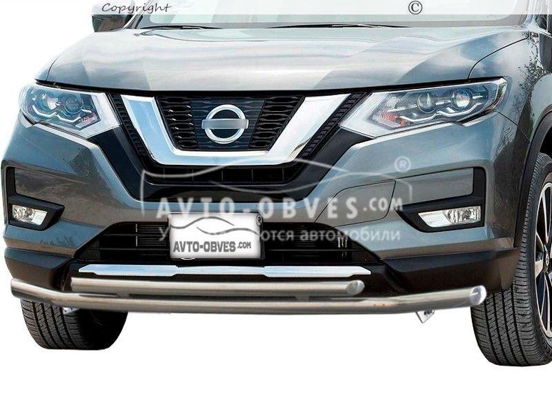 Подвійна дуга Nissan Rogue 2017-2021 - тип: Ø:60х42 мм