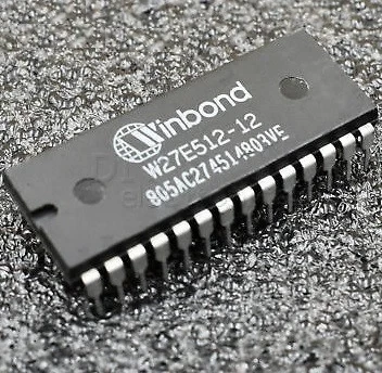 Память W27E512-12 W27E512-12A W27E512 EEPROM IC WINBOND Encapsulation:DIP-28
