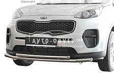 Подвійна дуга Kia Sportage IV - тип: Ø:60х42 мм