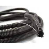 Труба гофрована з протяжкою 32мм чорна вулична, фото 3