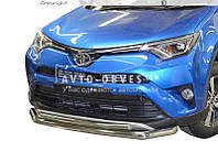 Двойная дуга Toyota Rav4 2016-2019 - тип: Ø:60х42 мм