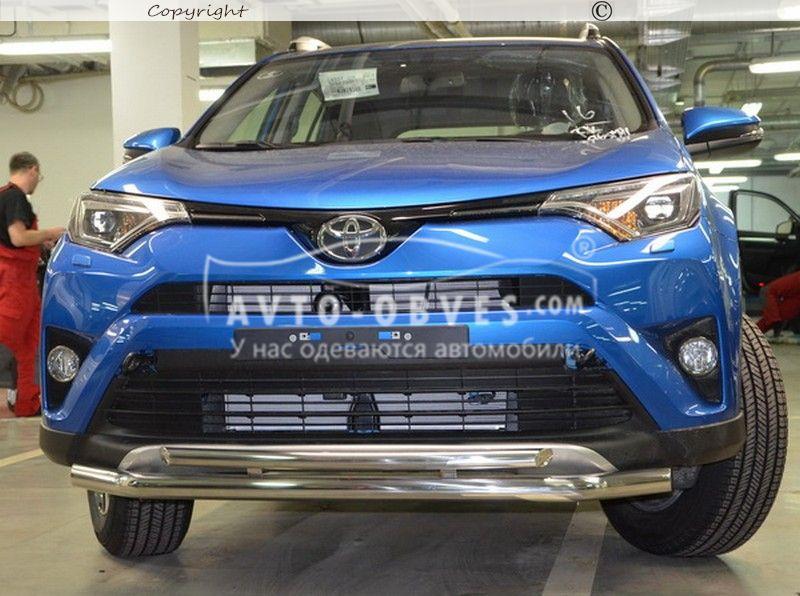 Двойная дуга Toyota Rav4 2016-2019 - тип: Ø:60х42 мм - фото 3 - id-p563181777