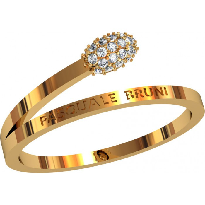 Спичка, кільце жіноче з камінням