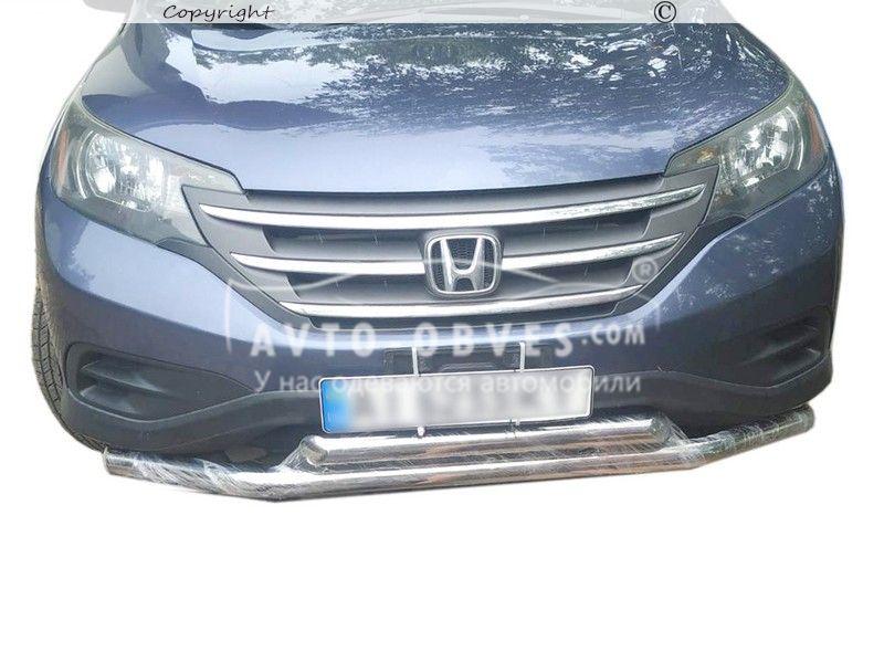 Двойная дуга Honda CRV 2013-2016 - тип: Ø:60х42 мм - фото 2 - id-p545409473