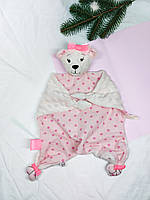 Комфортер-сплюшка. Комфортер мишка. Перша іграшка для сну.