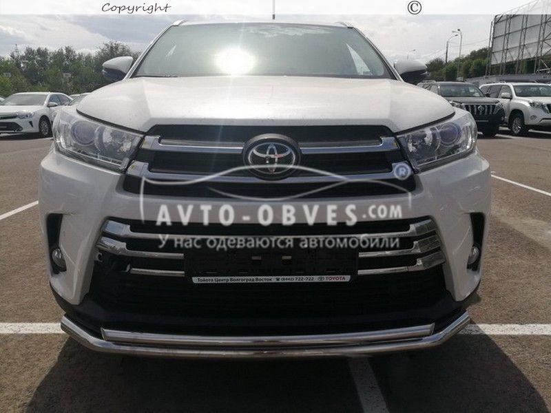 Двойная дуга Toyota Highlander 2017-2020 5-7 дней - фото 2 - id-p665087174