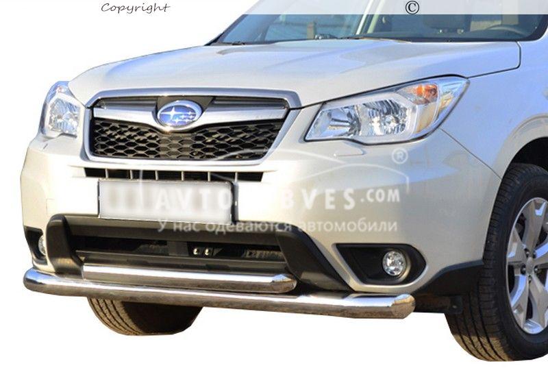 Двойная дуга Subaru Forester 2012-2017 ожидается - фото 1 - id-p665087175