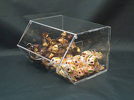 Контейнер для сипучих продуктів, снеків, горішків, цукерок