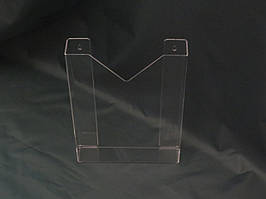 Акрилова кишеня А5 формату вертикальна прозора 210*150 мм