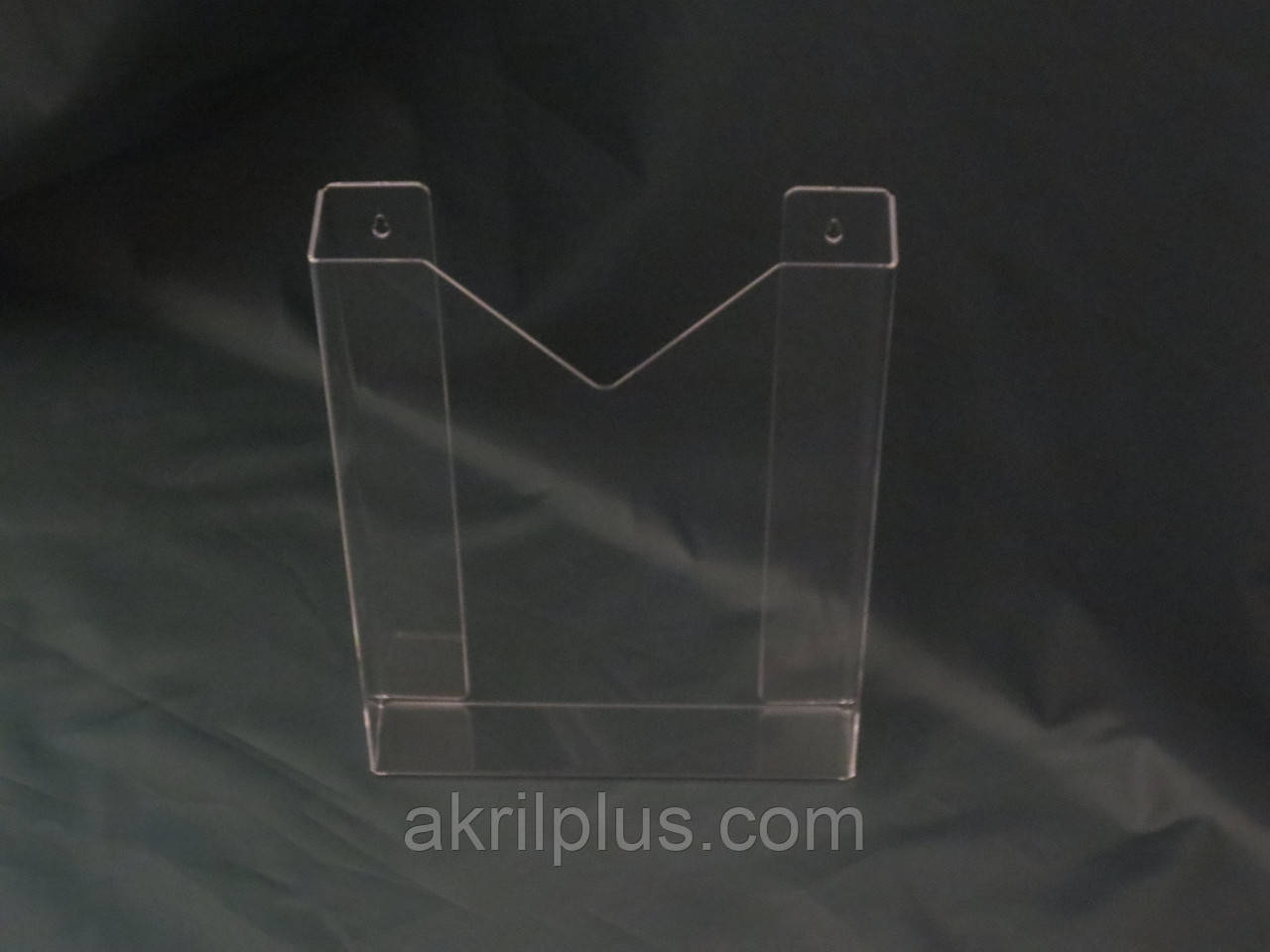 Кишеня формату А4 вертикальний прозорий з отворами для кріплення на стіну, фото 1