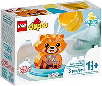 Lego Duplo Приключения в ванной: Красная панда на плоту 10964