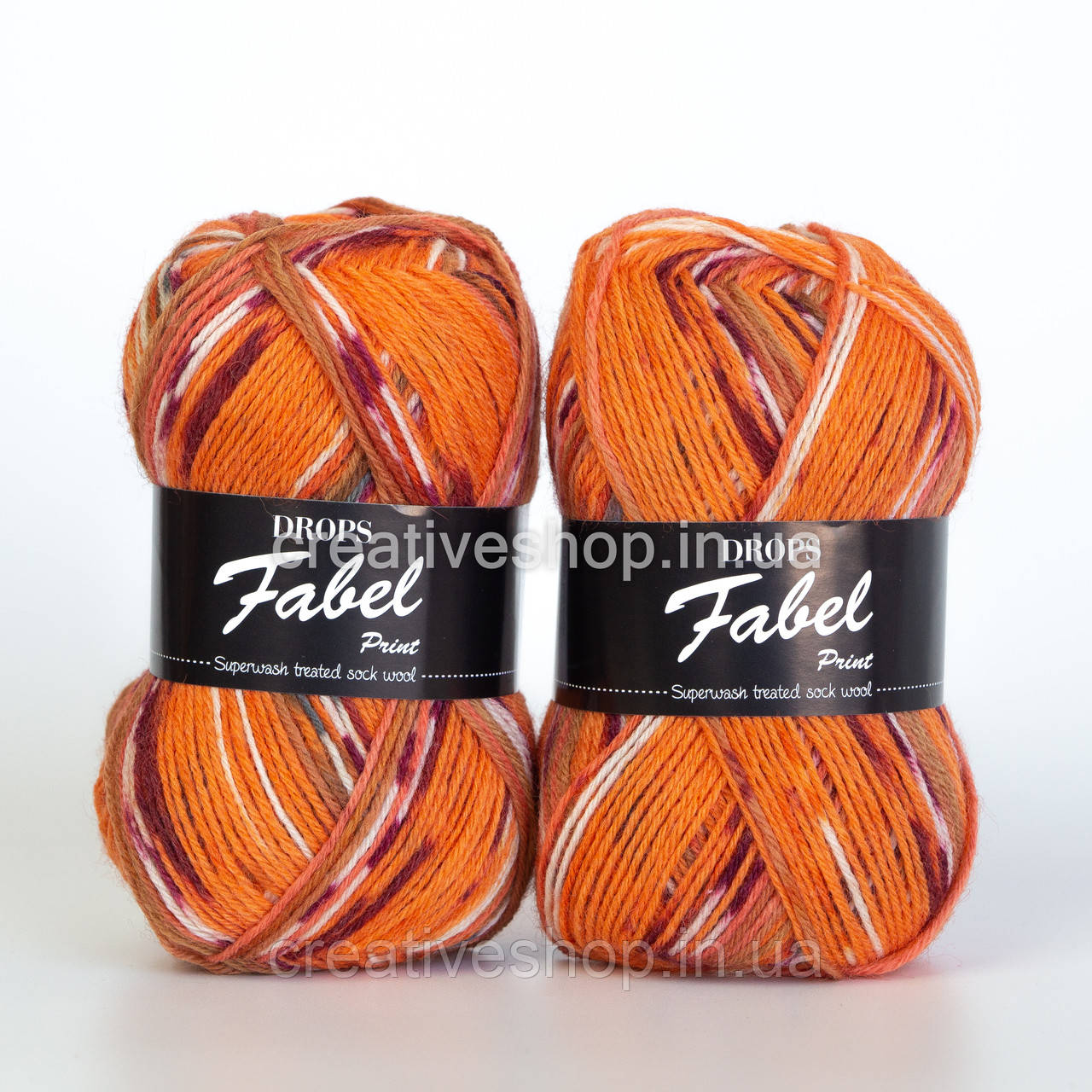 Пряжа Drops Fabel Print (колір 153 texmex)