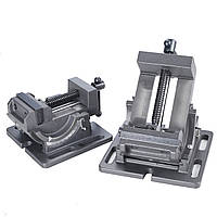 Тиски 9craft QKD100 100 мм верстатні свердлильні фрезерні похилі синусні