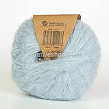 Пряжа Drops Brushed Alpaca Silk (колір 14 Morning mist), фото 2