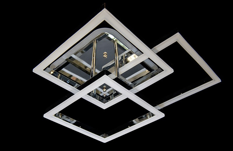 Сучасна LED люстра з підсвіткою 11058-3HR LED 3color dimmer, фото 1