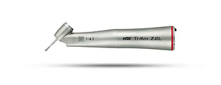 NSK Ti-Max X45L — підвищуючий кутовий наконечник 1:4.2 для мікромотора з фіброоптикою, кнопкова фіксація