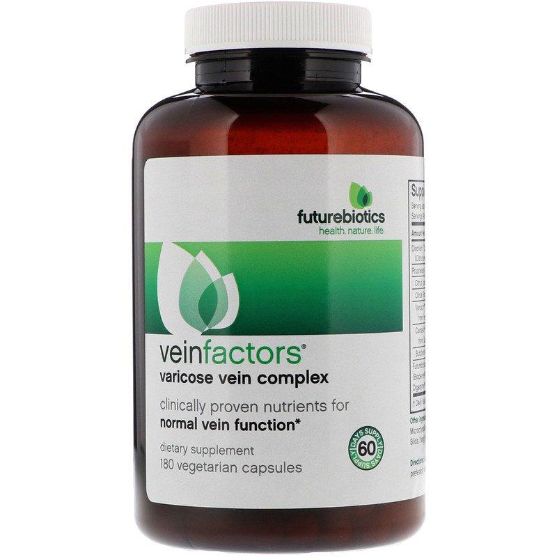 FutureBiotics VeinFactors Varicose Vein Complex 180 капсул, фото 1