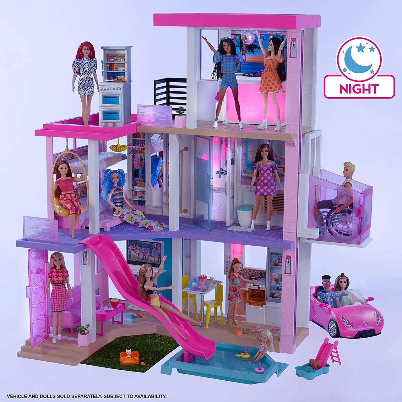 Дом Мечты Барби трёхэтажный с лифтом и бассейном свет и звук Barbie  Dreamhouse 2021: продажа, цена в Днепре. Куклы, пупсы от Интернет-магазин   У Алёнки - 567238702