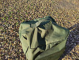 Баул 100 л. Олива Бундес бічна завантаження військовий тактичний армійський транспортний мішок сумка ВСУ Хакі, фото 7