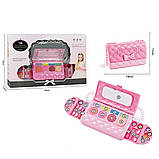 Набір дитячої косметики в Сумочці 9155 лак тіні рум'яна помада пензлики  дитяча декоративна косметика, фото 2