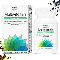 Вітаміни для жінок 50+ GNC Womens Multivitamin 50 Plus 60 таблеток (каплетс)