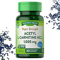 Добавка для мозга Nature's Truth Acetyl L-Carnitine HCL 1000 мг 30 капсул