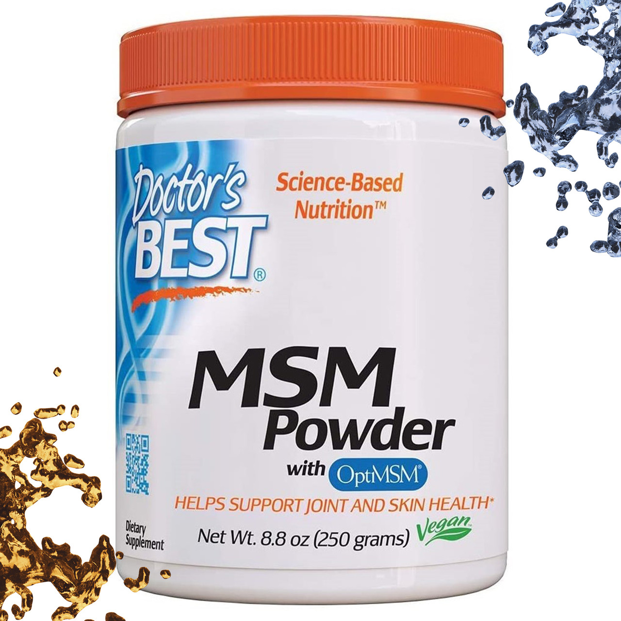 MSM в порошку Doctor's s Best MSM Powder with OptMSM 250 грам