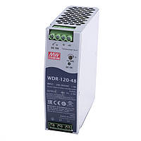 Блок живлення на DIN-рейку 120W 48V WDR-120-48 MeanWell