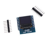 Шилд WeMos для ESP8266 D1 Mini 64X48 0.66" OLED дисплей