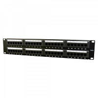 Патч-панель 19" 48xRJ-45 UTP cat.5е, 2U, тип 110 Cablexpert (NPP-C548CM-001)