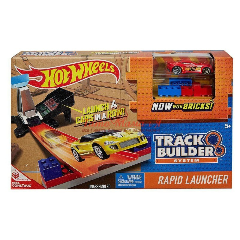Хот вілс трек Швидке пусковий пристрій Hot Wheels DNH84 / DWW94