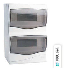 Бокс 24 модуля, відкритої установки, (340x280x65) "MEKSBOX"