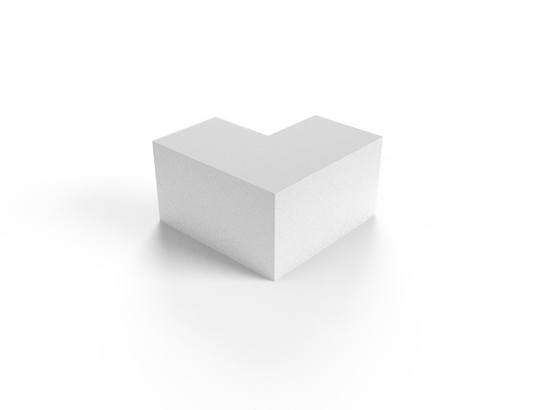 Кут зовнішній кабель-каналу 25х16мм, Mutlusan - фото 1 - id-p1553597818