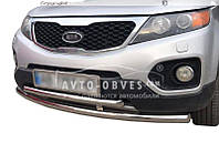 Двойная дуга Kia Sorento 2010-2012 - тип: Ø:60х42 мм