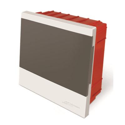 Бокс 12 модулів, прихованої установки, (230x275x79), вогнестійкий, сірі дверцята, COMFORT