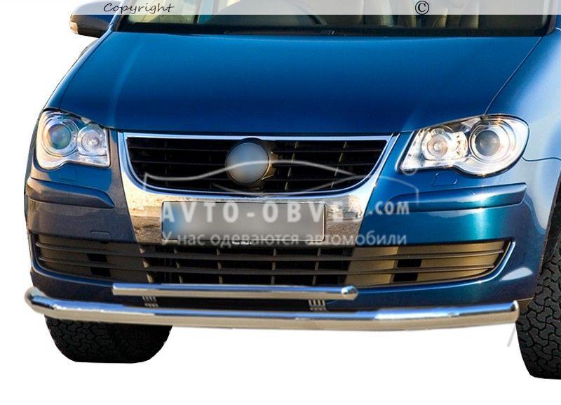 Подвійна дуга Volkswagen Touran 2003-2010 - тип: Ø:60х42 мм
