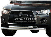 Двойная дуга Mitsubishi Outlander XL 2010-2012 - тип: Ø:60х42 мм