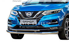 Подвійна дуга Nissan Qashqai 2018- 2021 - тип: Ø:60х42 мм