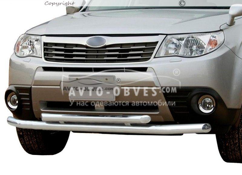 Подвійна дуга Subaru Forester 2008-2012 - тип: Ø:60х42 мм