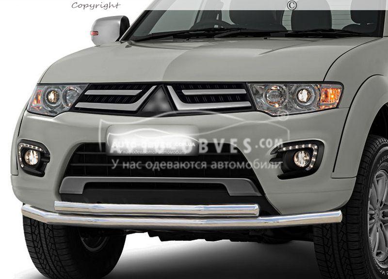 Двойная дуга Mitsubishi L200, Mitsubishi Pajero Sport - тип: Ø:60х42 мм - фото 2 - id-p173651769