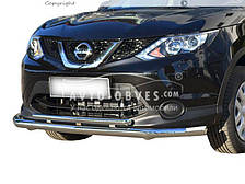 Подвійна дуга Nissan Qashqai 2014-2017 - тип: Ø:60х42 мм