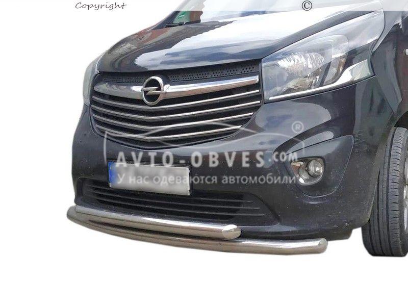 Подвійна дуга Renault Trafic 2015-... - тип: Ø:60х42 мм, фото 1