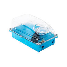 Бокс 1 фазного лічильника/2 автоматичних вимикачів IP54, (208х152х324мм), відкритої установки, прозорий