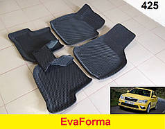 3D килимки EvaForma на Skoda Octavia A5 '05-13, килимки ЕВА