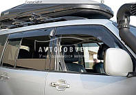 Дефлекторы на окна ветровики Mitsubishi Pajero Wagon 3 - тип: широкие
